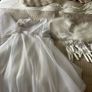 Communion dress with accessories Image 6