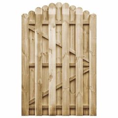 Garden Gate Impregnated Pinewood 100x150 cm