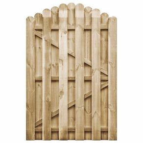 Garden Gate Impregnated Pinewood 100x150 cm