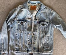 Levi's Denim Jacket - Light Blue - Size XS