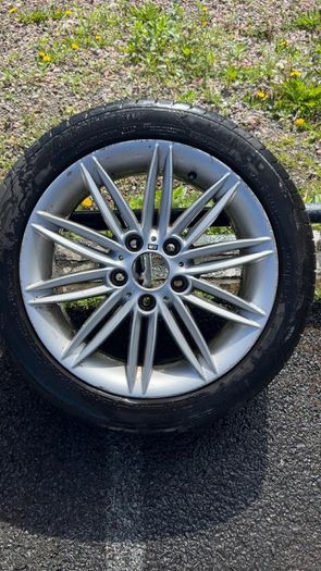 Set of bmw wheels 5x120 17"
