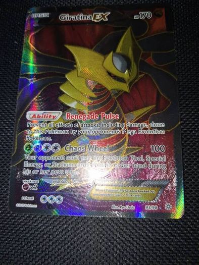 pokemon Card: Giratina ex 93