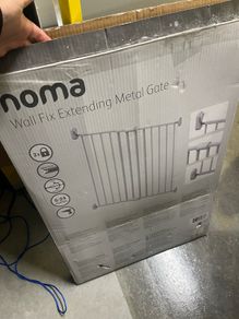 Noma Wall Fix Extending Stair Gate White (brand new)