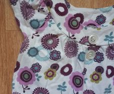 "adams girl" Top.  Age 8-9