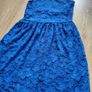 Blue Dress Age 12-14 Image 2