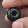 Vintage Natural Pattern Suliemani Tire Shape Agate Bead Amulet Image 10