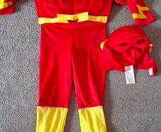 Flash Costume 4-6 years
