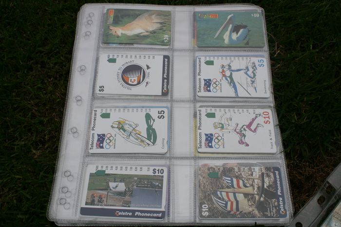 Vintage Call Cards collection of  over 300  international calling cards