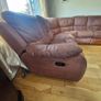 Large Reclining Corner Couch for Sale Image 8