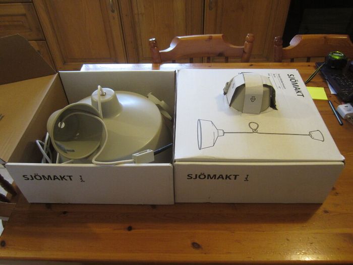 Ikea light    sjomakt  pendant light 39 cm