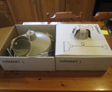 Ikea light    sjomakt  pendant light 39 cm