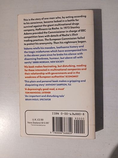 Roche Versus Adams by Stanley Adams