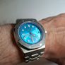 SEIKO MOD NH36 Automatic Blue Dial Watch Image 8