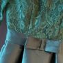 BNWOT SO AMAZING emerald dress size 10 Image 5