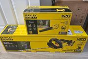 Stanley Fatmax V20 hedge trimmer kit and blower