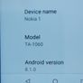 Nokia 1 Mobile Phone, Model TA-1060, 8GB, in excellent condition Image 10