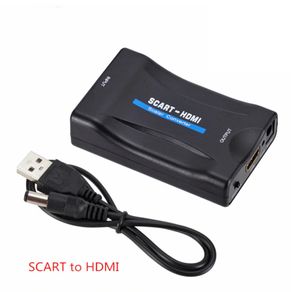 SCART to HDMI Composite Video Converter Audio Adapter for SKY DVD PS3