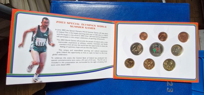 Ireland 2003 Special Olympics Uncirculated Coin Set