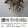 Vintage Brass Lobster Image 4