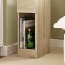 Set of 2 side tables bedside tables narrow storage tables Image 5