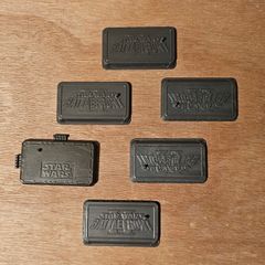 Star Wars Base Stands For 3.75 " Scale Figures. As New Out Of Packs