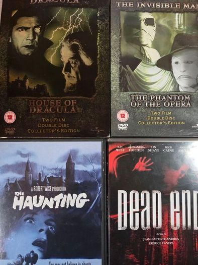Horror DVD bundle