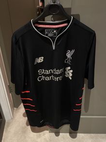 Official Liverpool black Jersey. 2016-2017 Away Kit