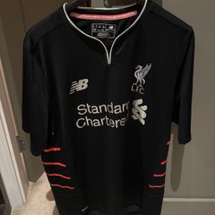 Official Liverpool black Jersey. 2016-2017 Away Kit