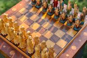 Vintage Chinese Style Chess Set