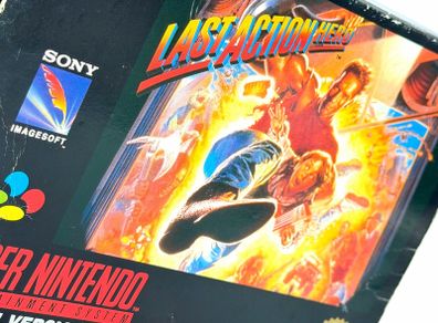 Last Action Hero for Nintendo SNES - Boxed and Rare