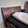 Solid Teak Bed Image 3