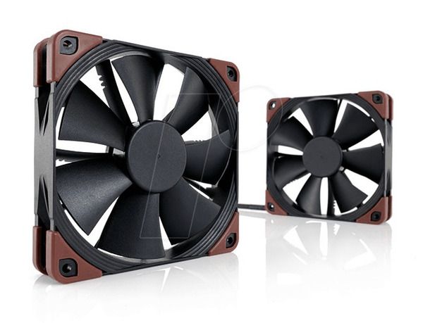 6 x Noctua NF-F12 industrialPPC-2000 Fans