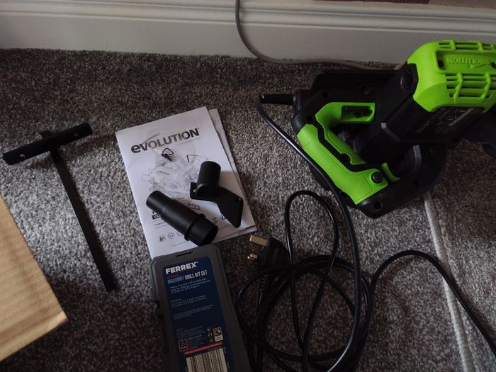 Evolution F165CCSL 165mm Multi-Material Circular Saw