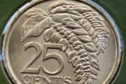 RARE Trinidad and Tobago 1976 Vintage Coin Stamp cover BUNC Non-Magnetic