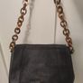 Ted Baker Leather Tortoise Shell Chain Link Bag Image 3