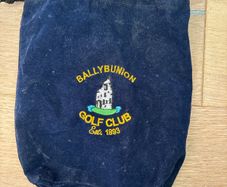 Ballybunion Golf Club Velour Drawstring Pouch