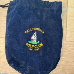 Ballybunion Golf Club Velour Drawstring Pouch