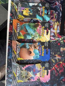Pokemon Sun & Moon Team Up Sleeved Booster Pack Artset