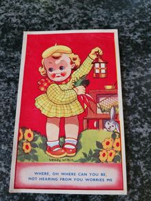 Vintage postcard Wendy Wilkin