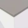 Bar Table with Moveable Shelf White 138x40x120 cm Image 4