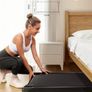 Walking Pad Treadmill, 6km/h Under Desk Treadmill for Home, 2.5HP Quiet Portable Electric Running Pad, Office Mini Walking Machine, 300LBS Capacity, Remote & LED Display, No Assembly Image 3