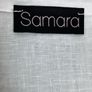 Ladies White Linen Shirt by Samara Image 2