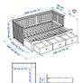 Pull out bed with 3 drawers Image 5