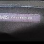 M&S Collection Black Leather Shoulder Bag Real Leather Image 10