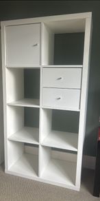 Ikea Kallax storage unit. 2
