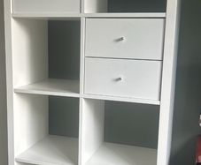 Ikea Kallax storage unit. 2
