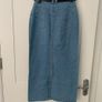 Denim Skirt Image 2