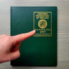 Rare Vintners' Federation of Ireland Year Book & Diary 1997 Hardback Unused