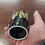 Brown Drip Pottery beaker Image 3