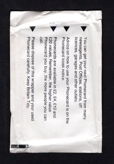 1990 United Kingdom 20 unit Wimbledon Tennis 1990 (Landis & Gyr (Optical) Phone Card New and Sealed